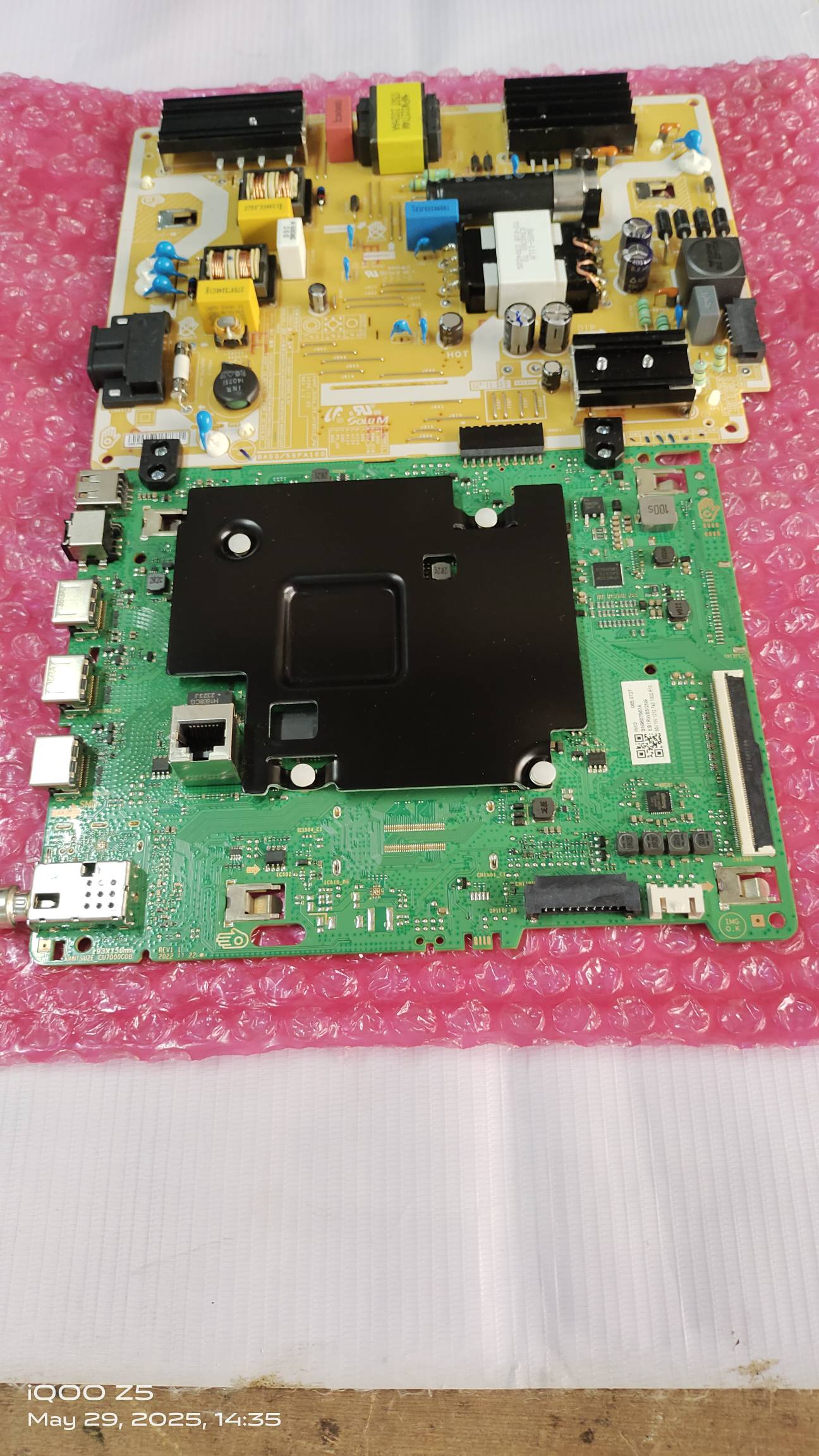 Samsung 4k Led UA55AU7700KLXL , UA55AUE70AKLXL ,4k Android Board , 4k Mainboard,  4k Motherboard  4k Combo Board, Mainboard , Motherboard. #WB05 image 4