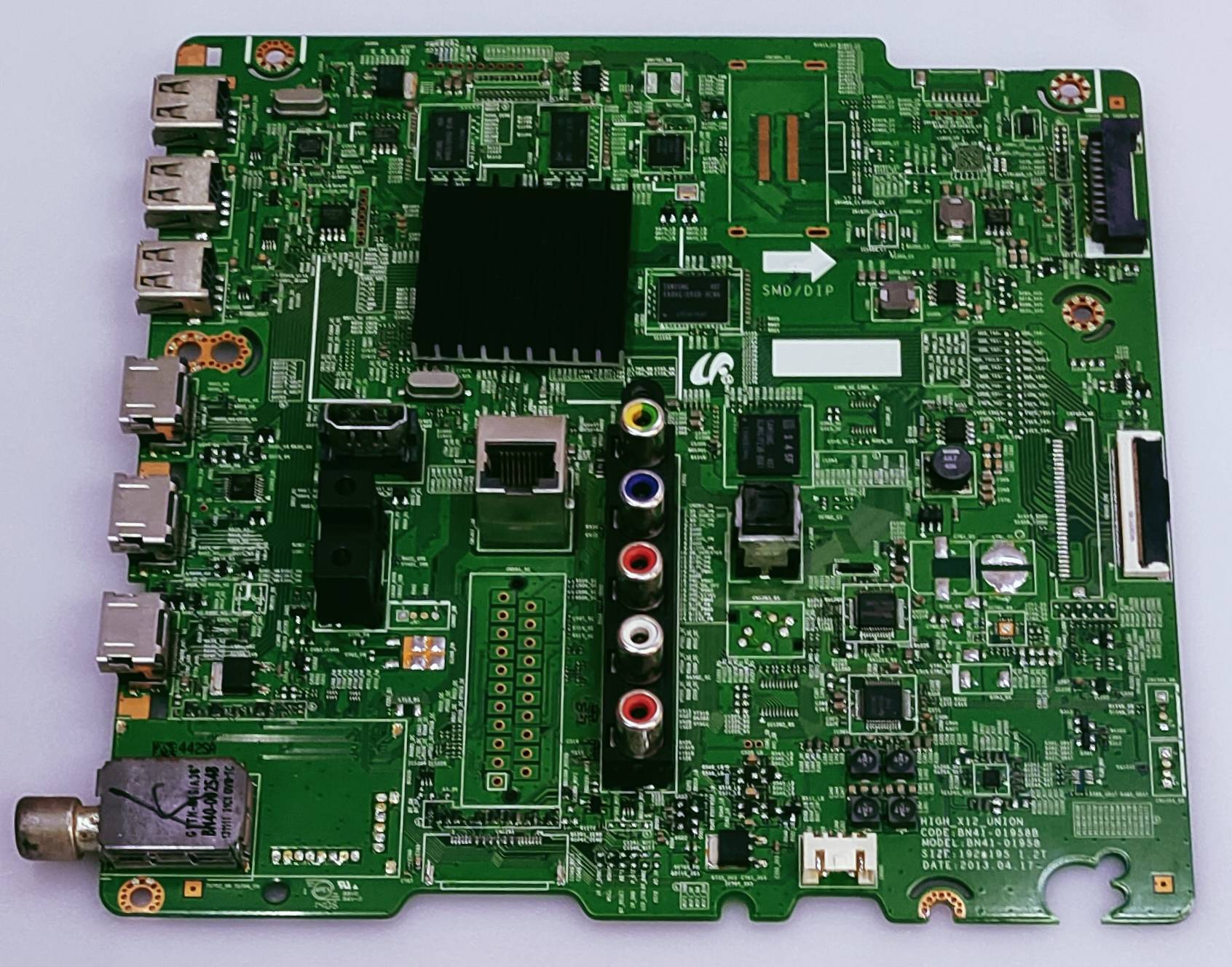 SAMSUNG UA46F6400AR FHD LED TV MOTHER BOARD  image 3