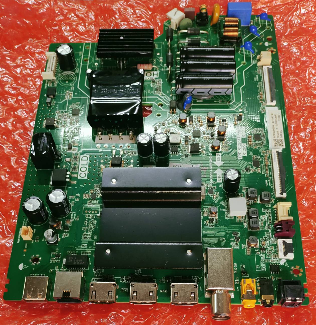 TCL  43P615 4k Android Led Tv New Main Board, Combo Board, Motherboard,Main Pcb no. TPD.RT2851T.PB77 image 4