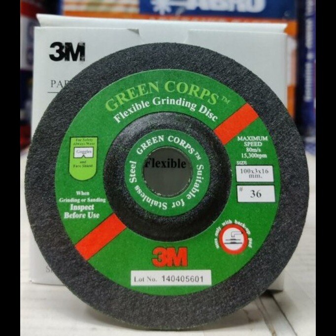 3m Green Corps Flexible Grinding Disc image 2