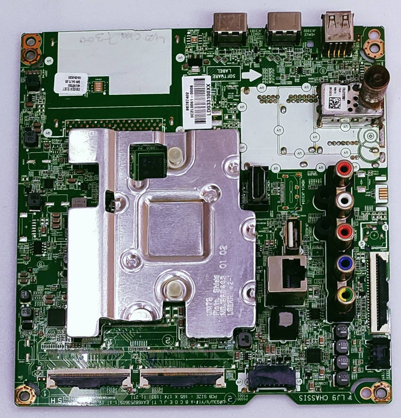 LG 4k led TV Motherboard Model No. 43UM7300 image 8