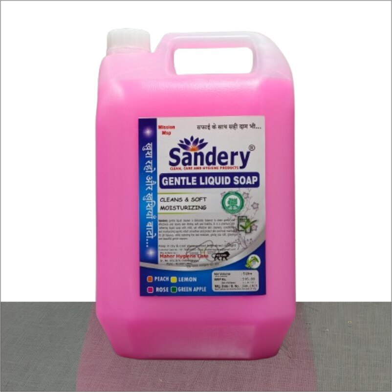Sandery Hand Wash 5 Litre Lemon Yellow image 2