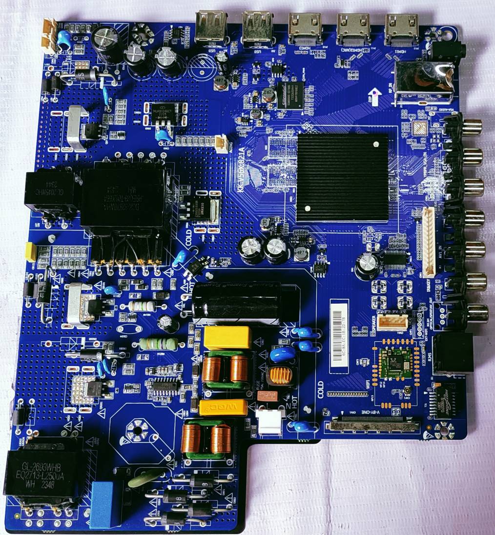 Universal 4k KK.V56X.821A Android Mother Board, Led Mother Board, Main Board, #wb40 image 2