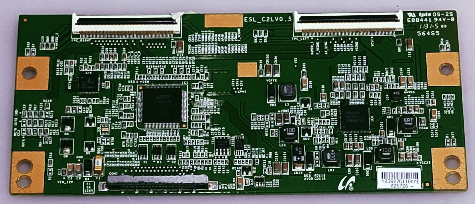 SONY 32EX520 LED TV FHD TCON NO. ESL_C2LV0.5 image 2