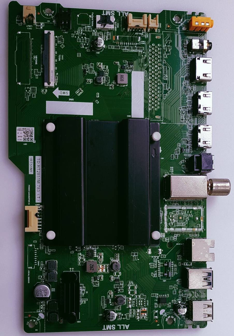 ONIDA 4K LED TV 55UIGI2023 ANDROID MOTHER BOARD, ANDROID MAIN BOARD , ANDROID MAIN PCB BOARD, #Wb42 image 2