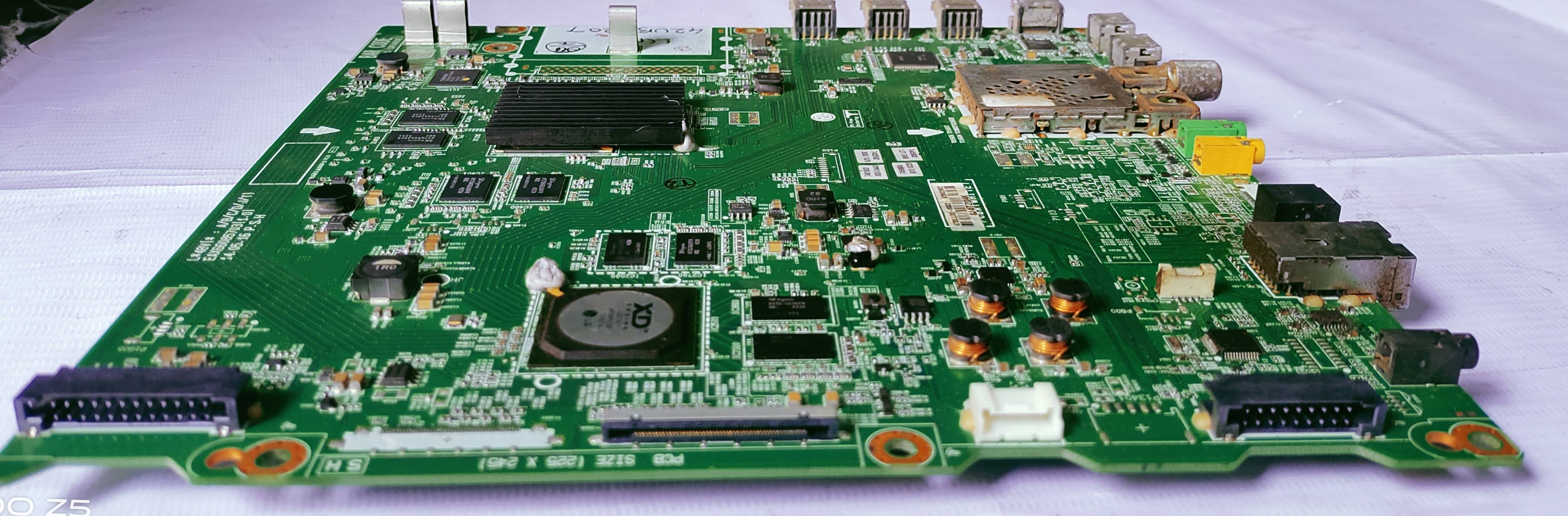 LG 4K 42UB820T ANDROID MOTHER BOARD, LED BOARD, MAIN BOARD #wb38 image 3