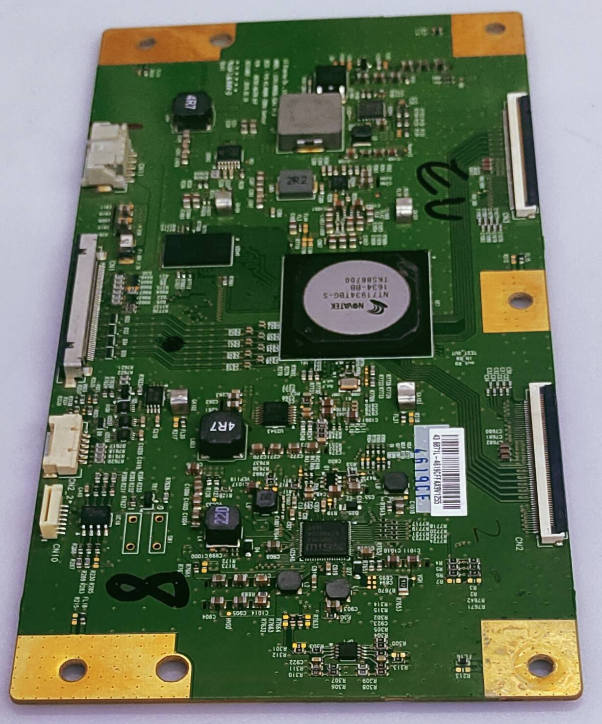 SONY 43X8300D LED TV FHD TCON PART NUMBER LC43 490EQL-SJA2 DESC: V6 43,49UHD 120HZ  image 6