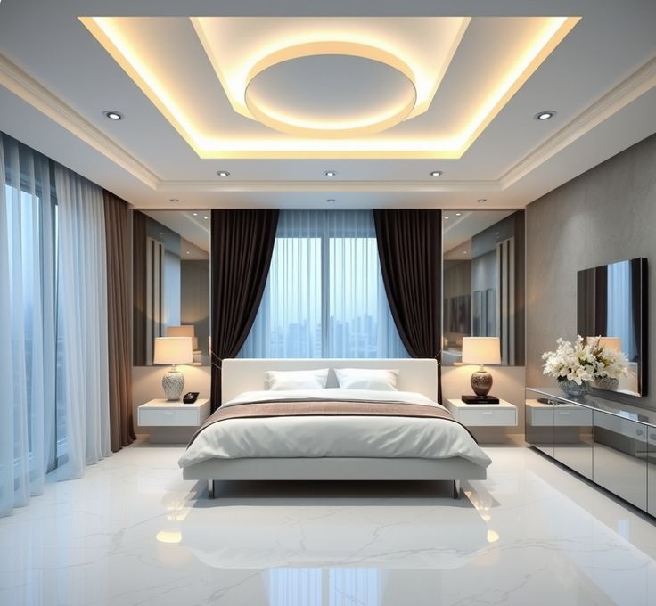 Creative Gypsum Ceiling Interiors image 3