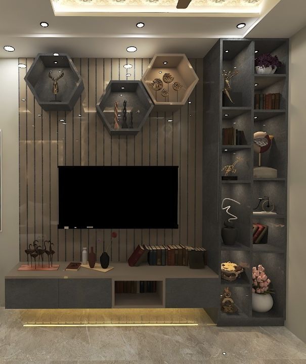 TV Unit Wall Feature Panels in Chennai image 4