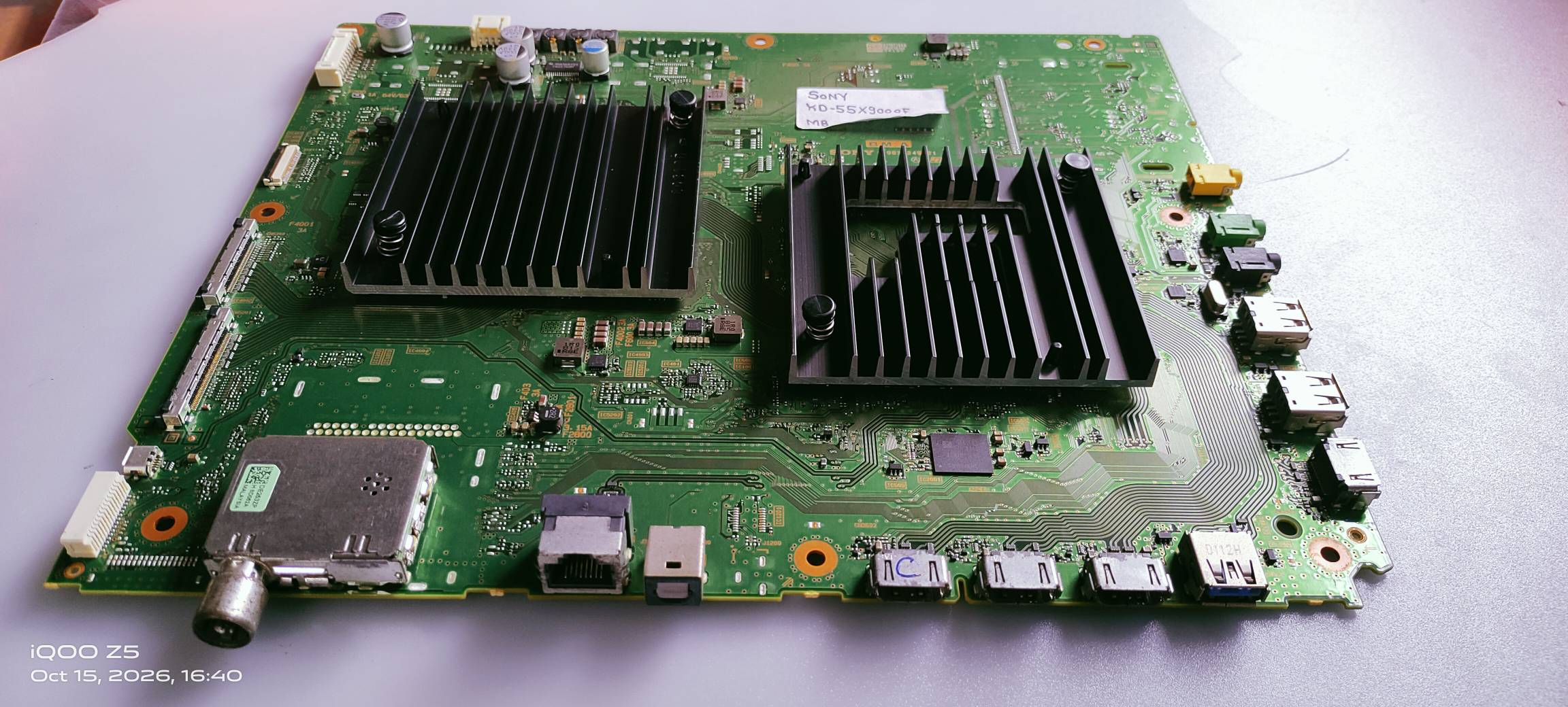 Sony KD-55X9000F 4k Android Motherboard, Main Board, Main PCB, Combo Board image 4