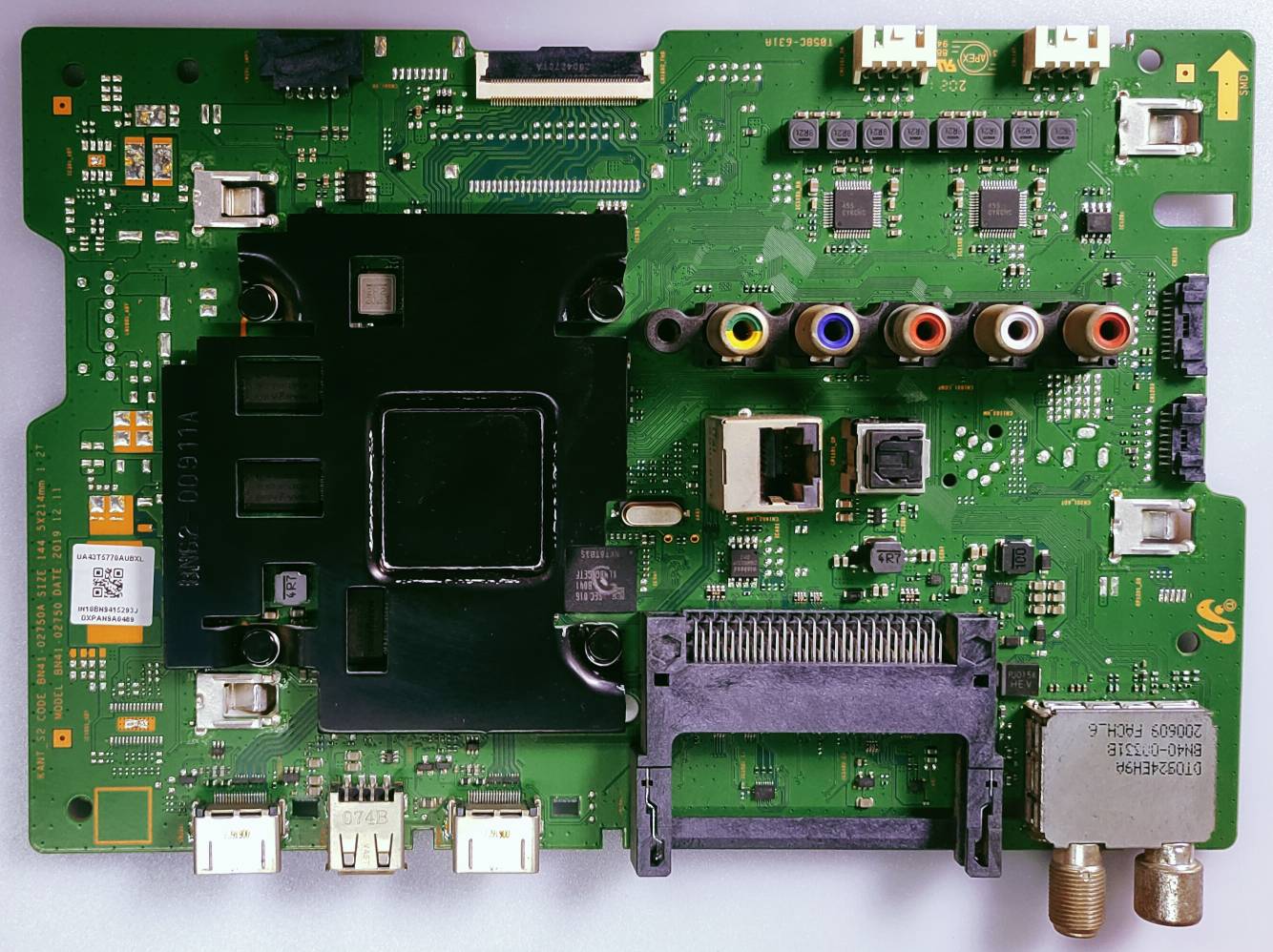 SAMSUNG UA43T5770AUBXL Full HD Mother Board, Main Board, #wb42 image 2