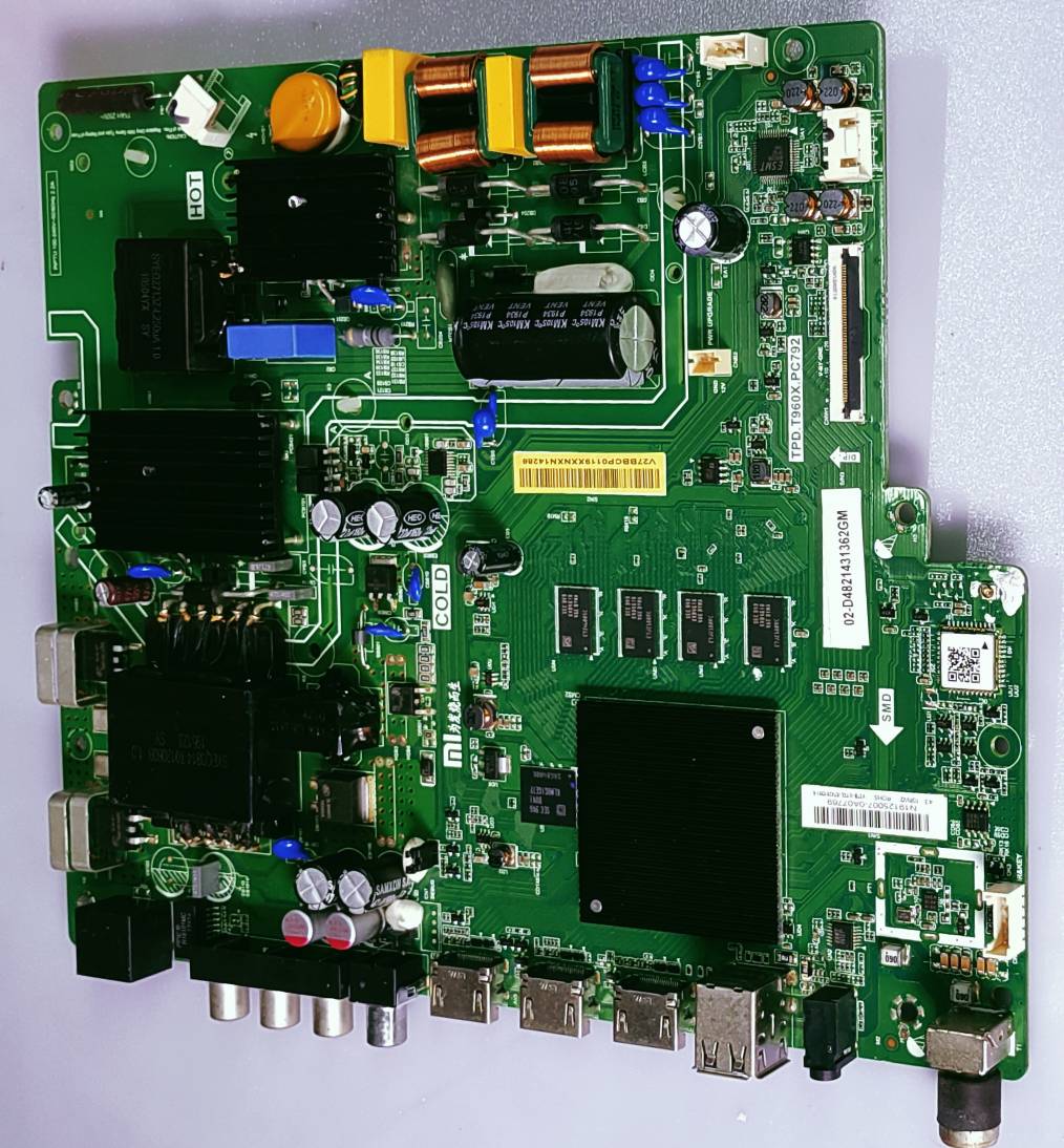 MI 4K Android Led Tv L43M4-4AIN Mother Board, MI 4k Android Led Tv L43M4-4AIN Main Board, MI Android 4K Led Tv L43M4-4AIN Main PCB Board image 6