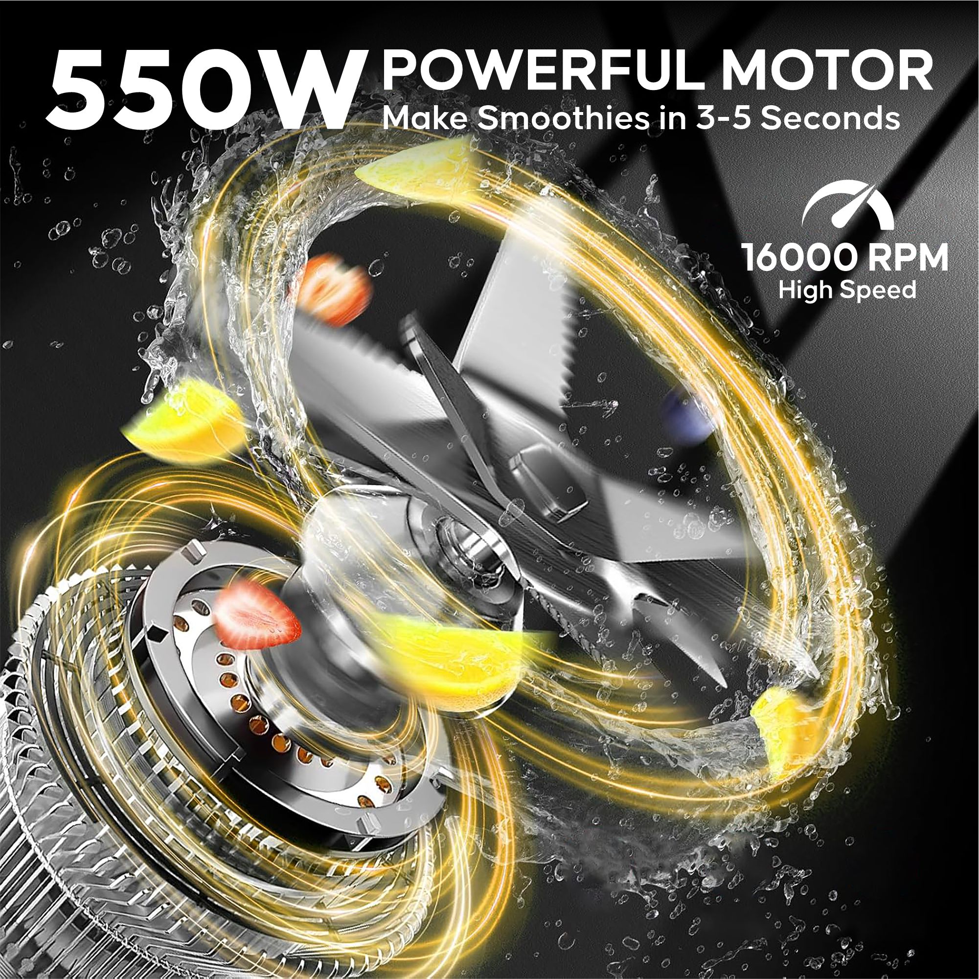 BOOSTER Powerful 550 W Juicer Mixer Grinder 550 W Juicer Mixer Grinder  (Juicer_Mixer | 3 Jars | White, Grey) image 2