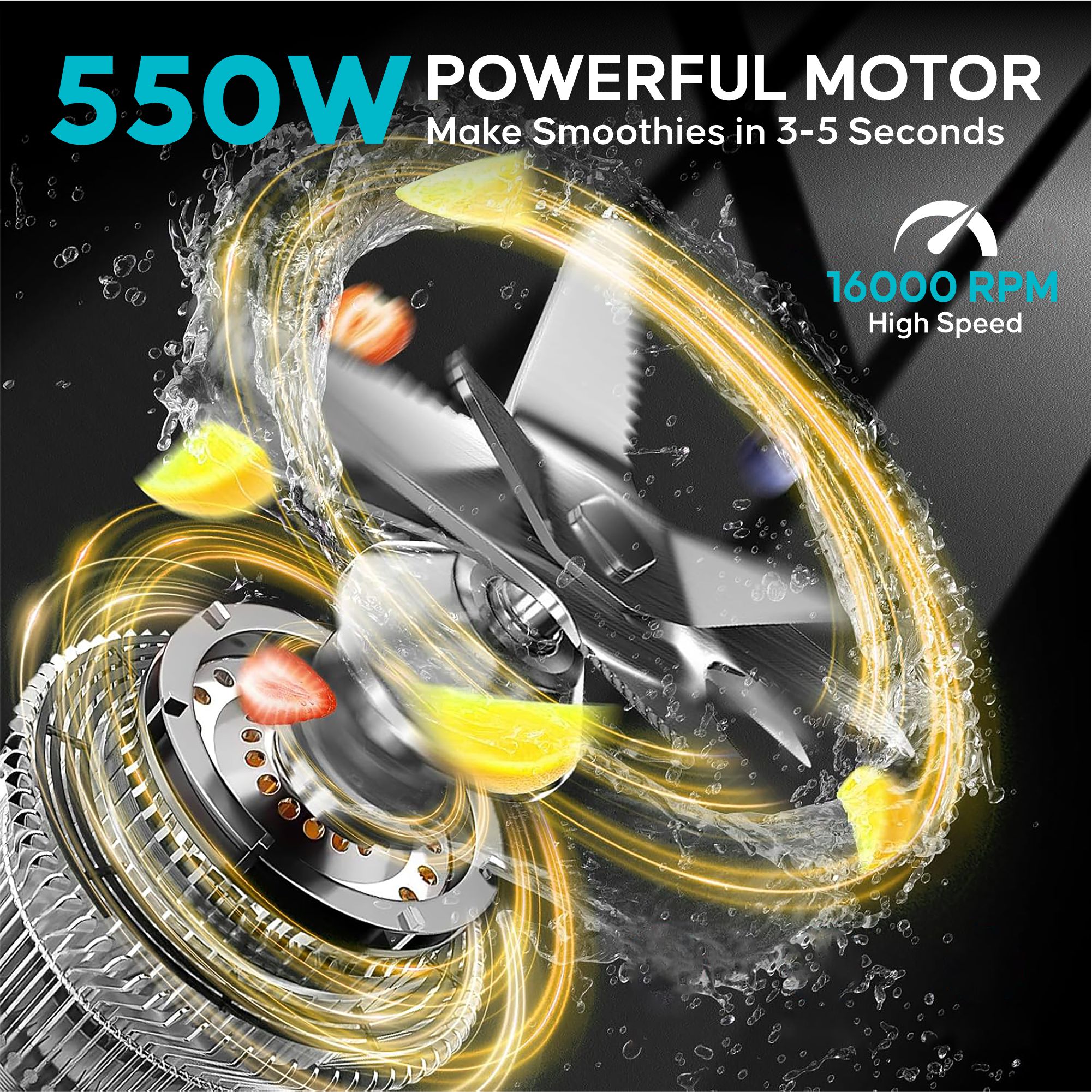 BOOSTER Powerful 550 W Juicer Mixer Grinder 550 W Juicer Mixer Grinder  (Juicer_Mixer | 3 Jars | White) image 8