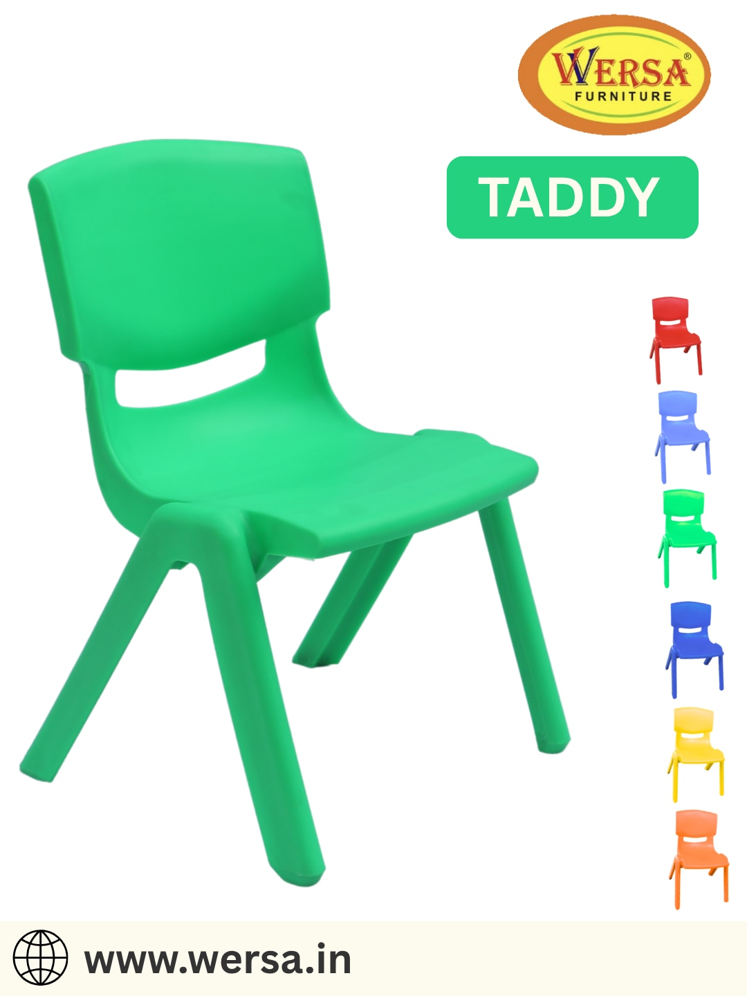 WERSA TADDY Plastic Kids Chair image 4