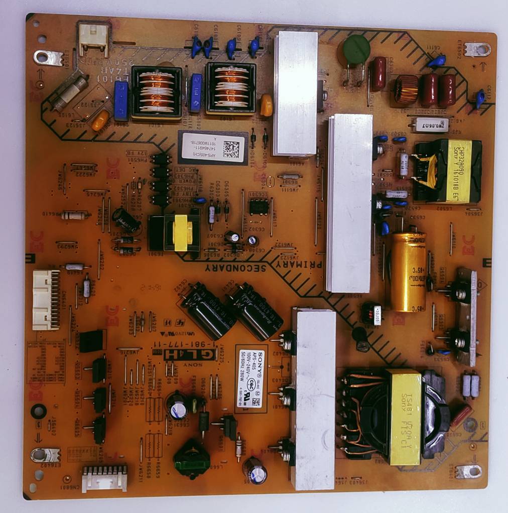 SONY KD-43X8300D LED TV POWER SUPPLY BOARD image 4