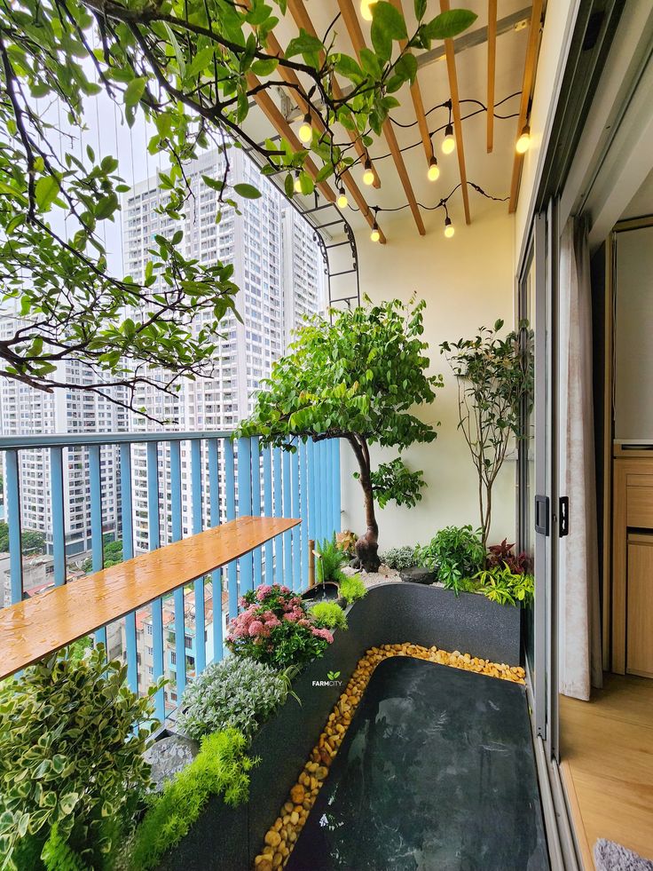 Balcony Makeover with Pare Ceiling in Chennai image 5