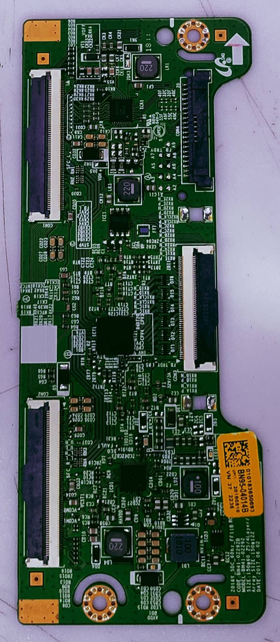 Samsung UA32M5570AULX T-con Board Part No.BN95-04014B image 7