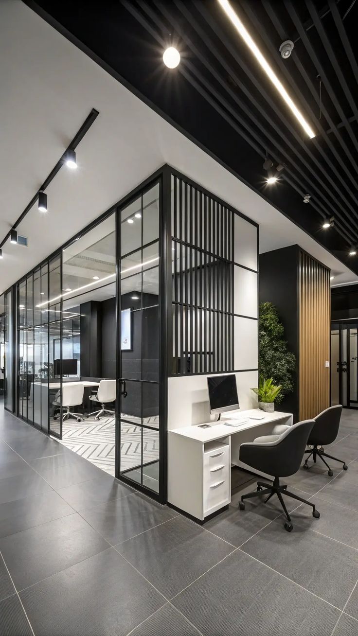 Modular Aluminium Partition Works for Commercial Spaces image 2