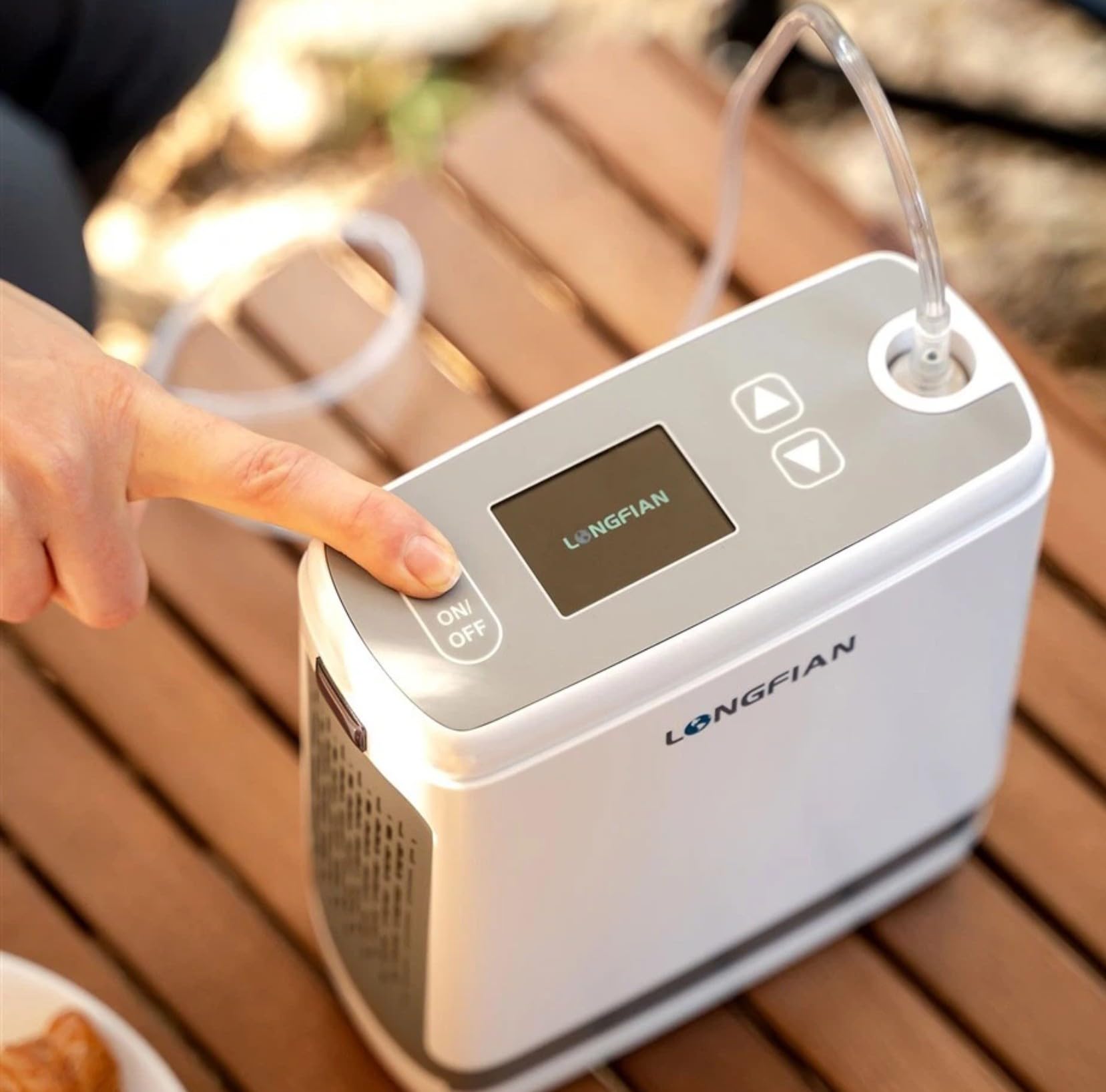 Longfian JAY-1000P battery operated portable oxygen concentrator image 2
