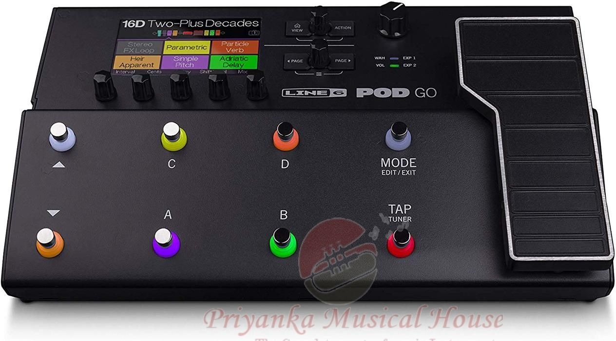 ギター LINE6 PODgo Line 6“POD Go”に数量限定の赤いモデルが登場！ – YOUNG GUITAR
