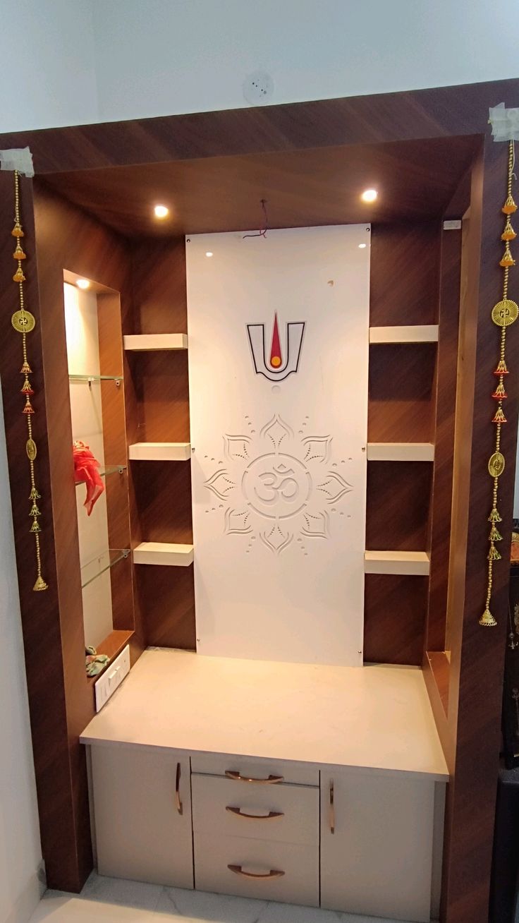 Small Pooja Room Design Chennai image 3