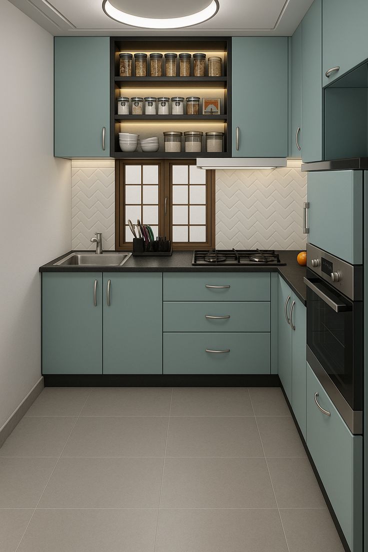 Modern Indian Kitchen Interior Designs with a Luxury Feel image 2