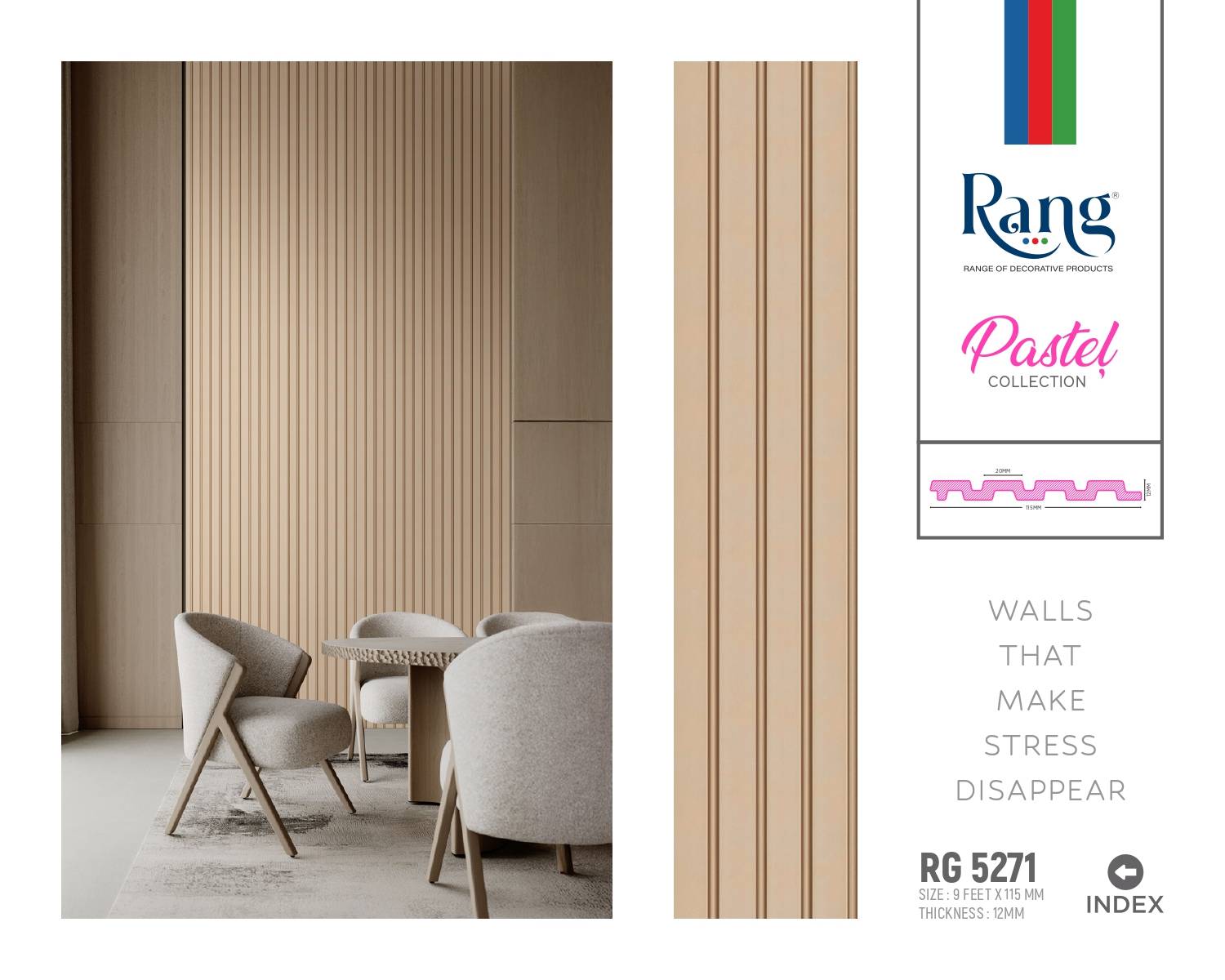 Rang groove Pastel Collection Louver image 9