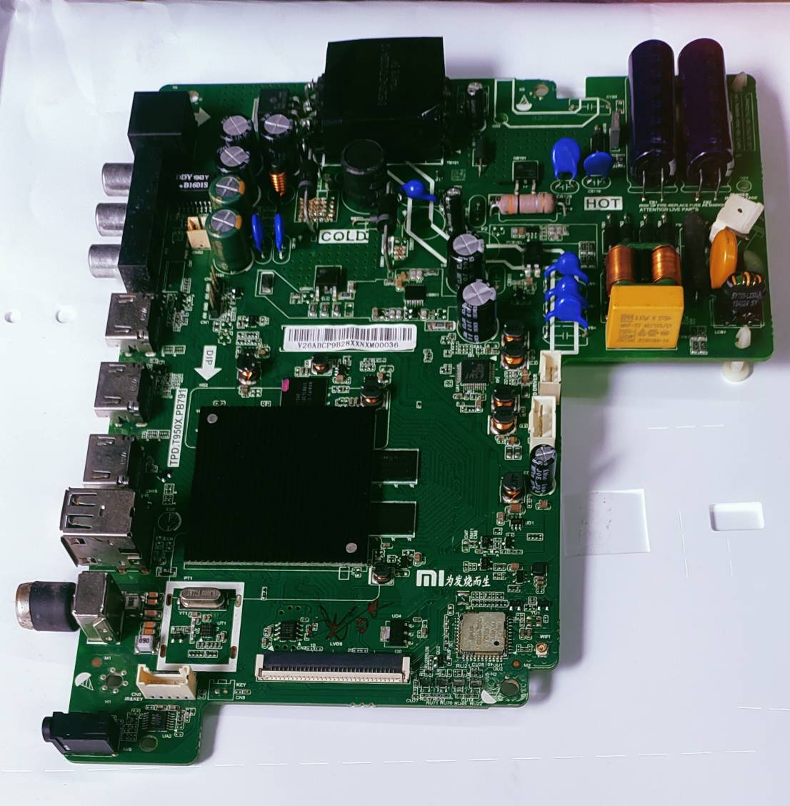  MI LED TV Android L32M5-AL Mother Board, MI LED TV Android L32M5-AL Main Board, MI LED TV Android L32M5-AL Main PCB Board,  image 3