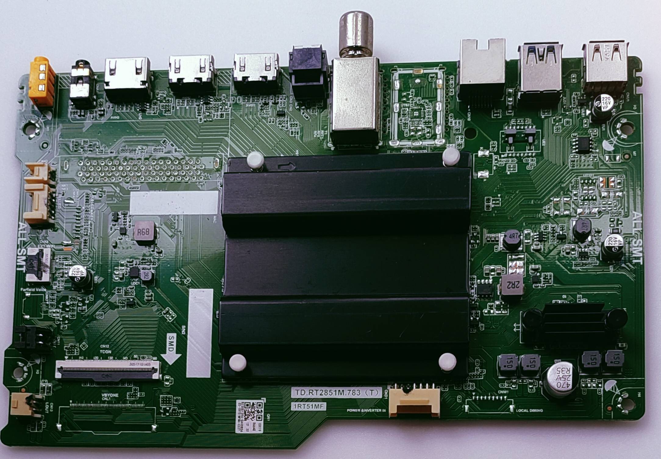 ONIDA 4K LED TV 55UIGI2023 ANDROID MOTHER BOARD, ANDROID MAIN BOARD , ANDROID MAIN PCB BOARD, #Wb42 image 5