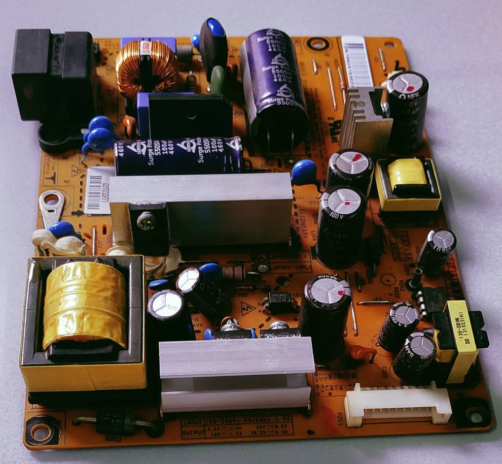 LG LED TV 32LB530A Power Supply Board, LG LED TV 32LB530A Smps Board, LG LED TV 32LB530A Power Supply PCB Board, #wb48 image 5