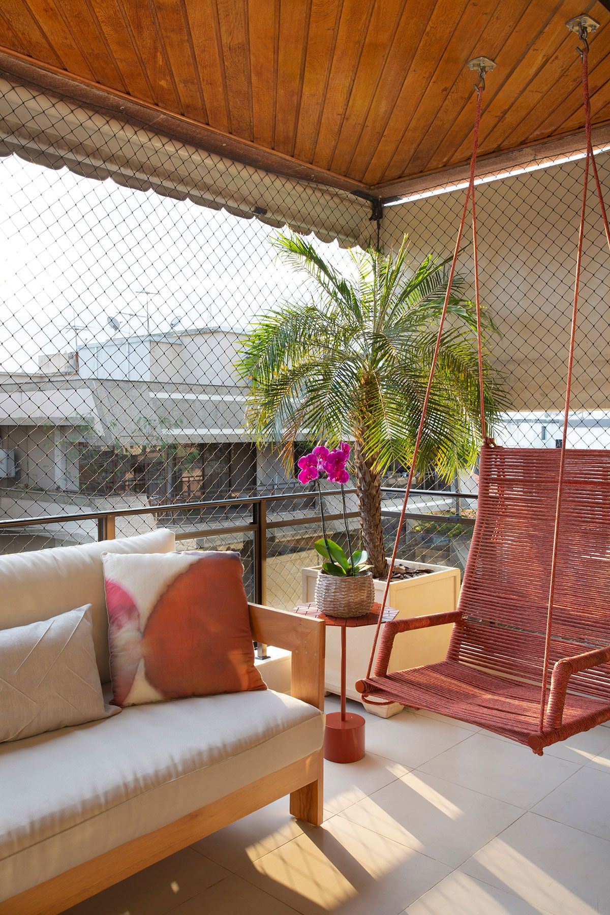 Balcony Ceiling Upgrade with Vox Panels in Chennai image 5