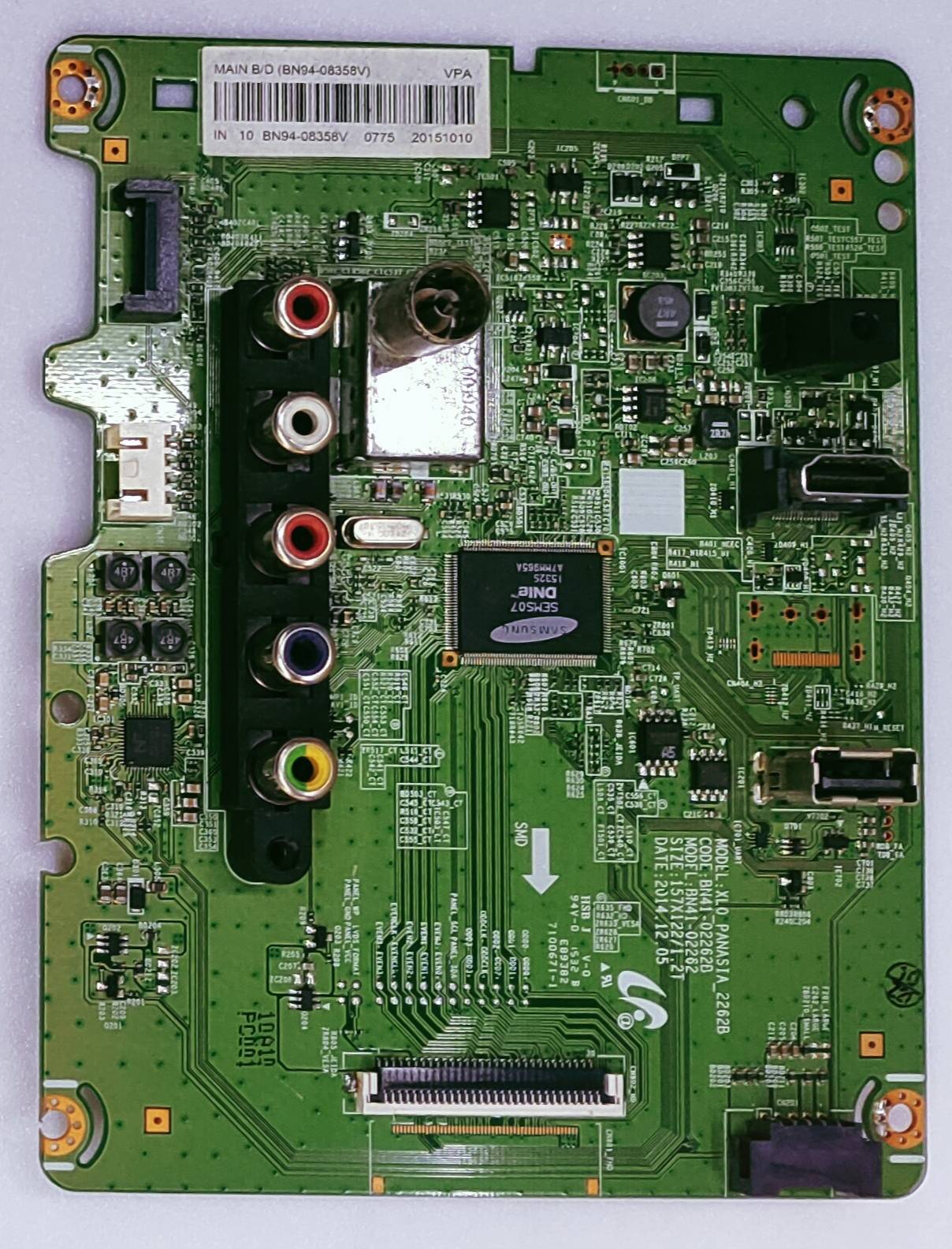 SAMSUNG UA32FH4003R LED TV MOTHER BOARD image 2