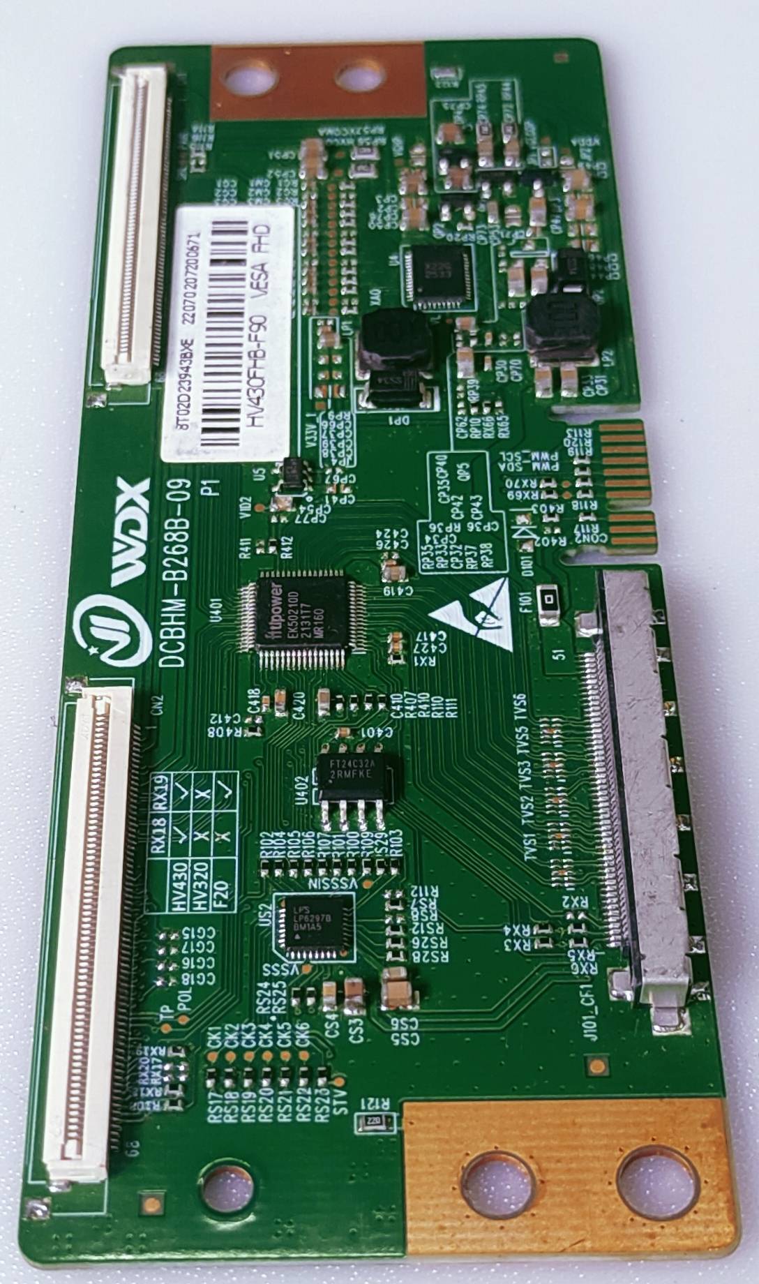 BOE FHD  LED TV TCON Model Number.HV430FHB-F90 Part Number.8T02D23943BXE image 6