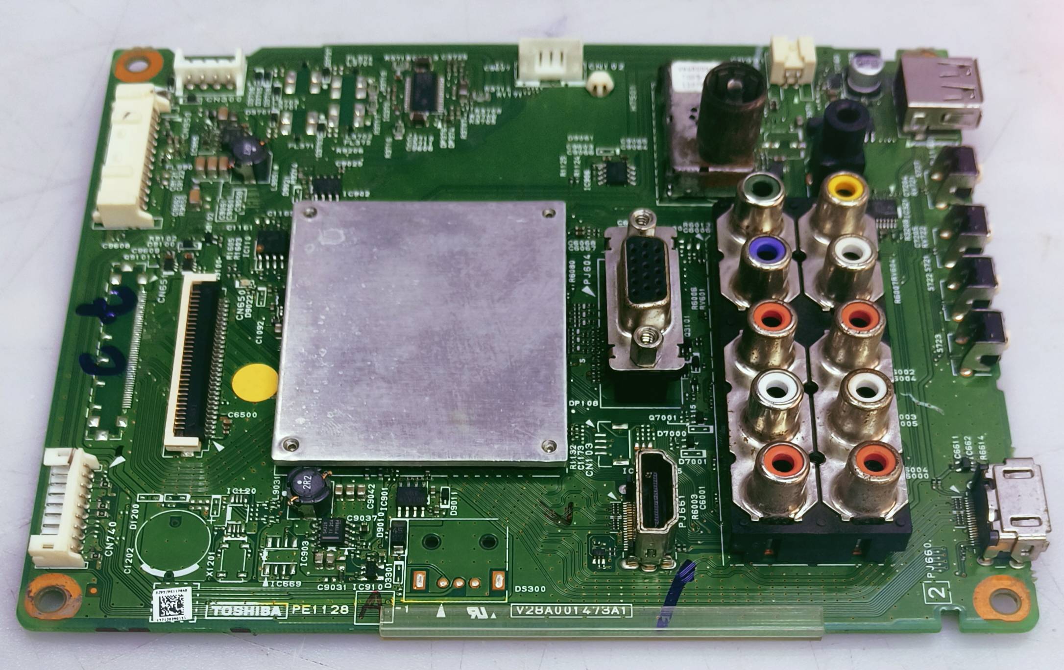 TOSHIBA LED TV ANDROID MOTHER BOARD MODEL NUMBER 32P2305ZE image 3