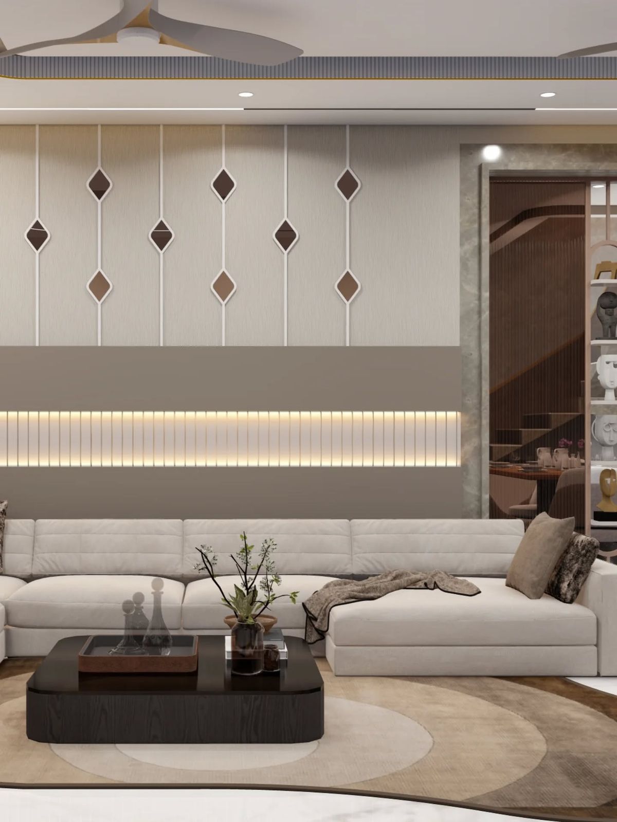 Contemporary Wall Panel Design Chennai image 5