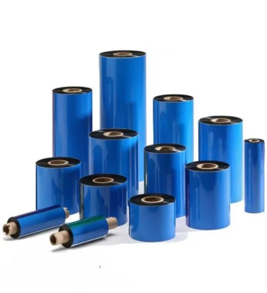 Wax Ribbon 105mm x 300m (Ink Out, 1 Inch Core) | Compatible with Zebra, TSC, Godex Barcode Label Printers | Pack of 1 image 4