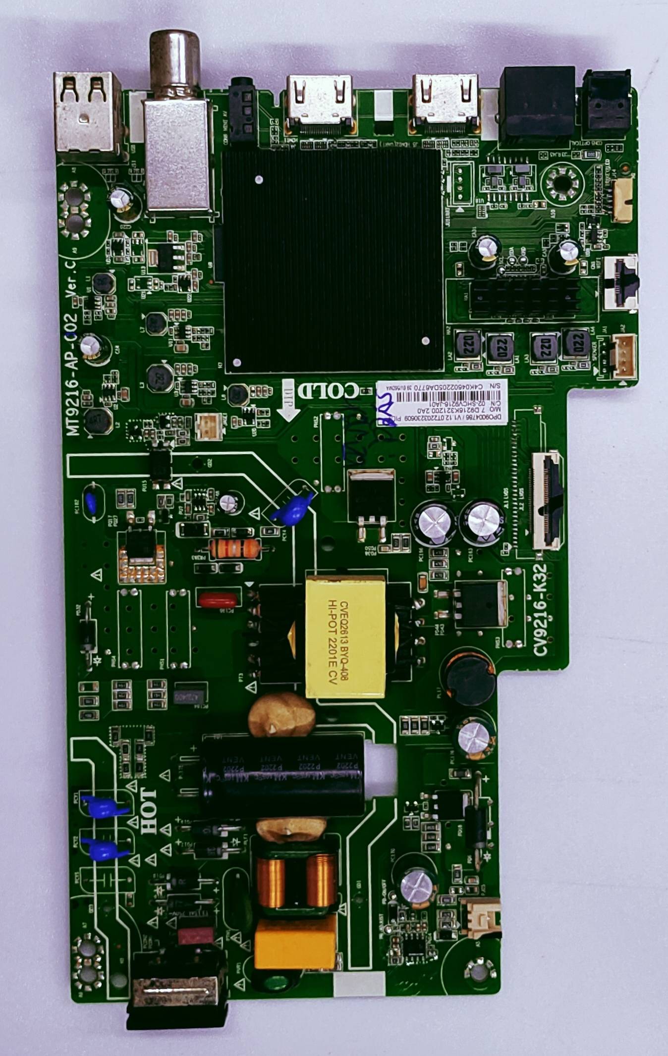 Oneplus DPO9004786/V1.12.0T2203230609 T-con Part No. CV9216-K32 image 6