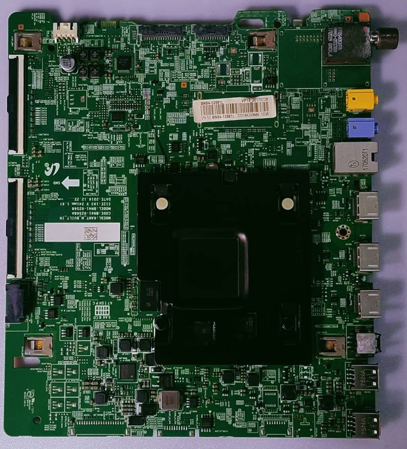 SAMSUNG UA49MU6303KXXM 4K LED TV ANDROID MOTHER BOARD PART NUMBER  BN94-12581L image 2