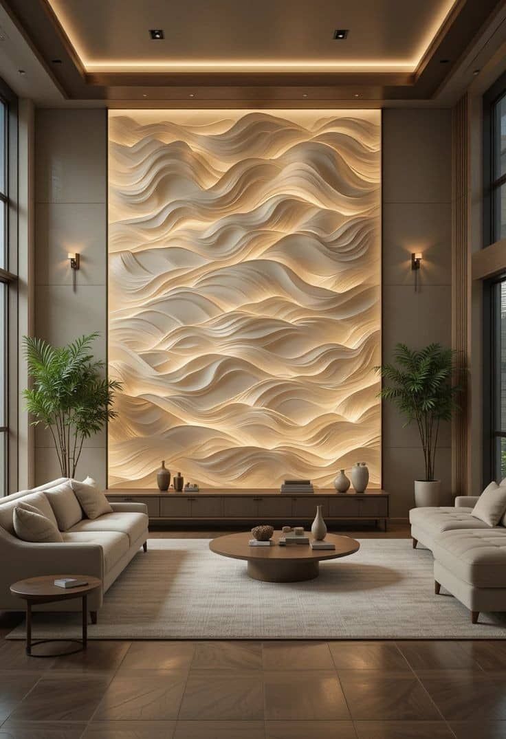 3D Wall Panel Interior Design Chennai image 2