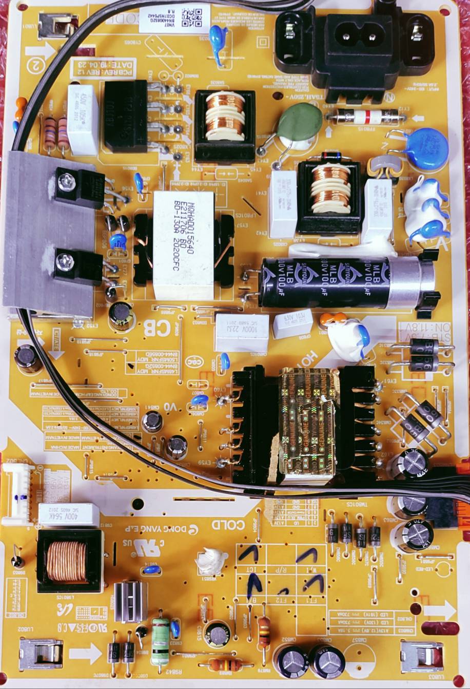 SAMSUNG UA43M5100DRLXL Power Supply Board #wb 32 image 4