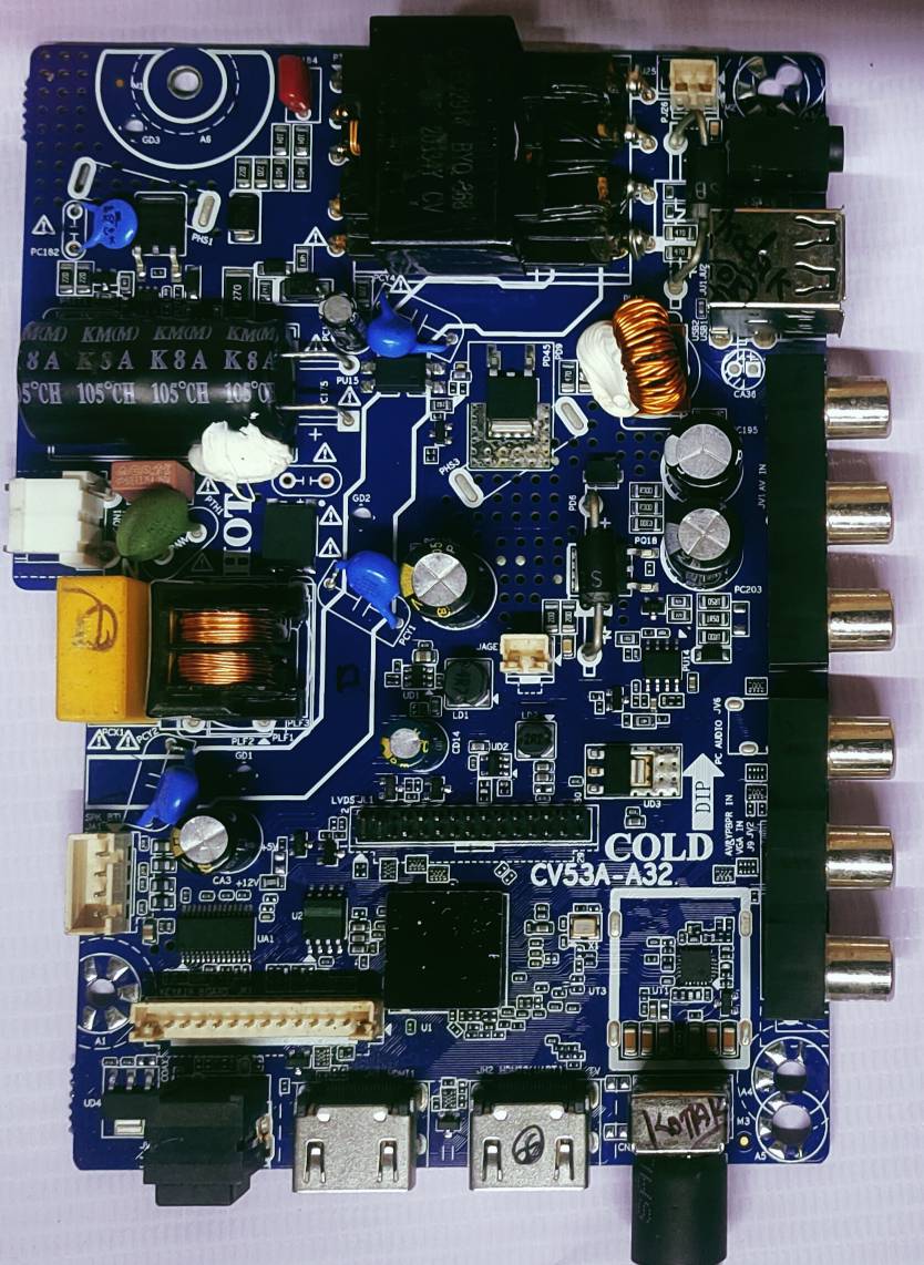UNIVERSL LED CV53A-A32 MAIN BOARD #wb32  image 4