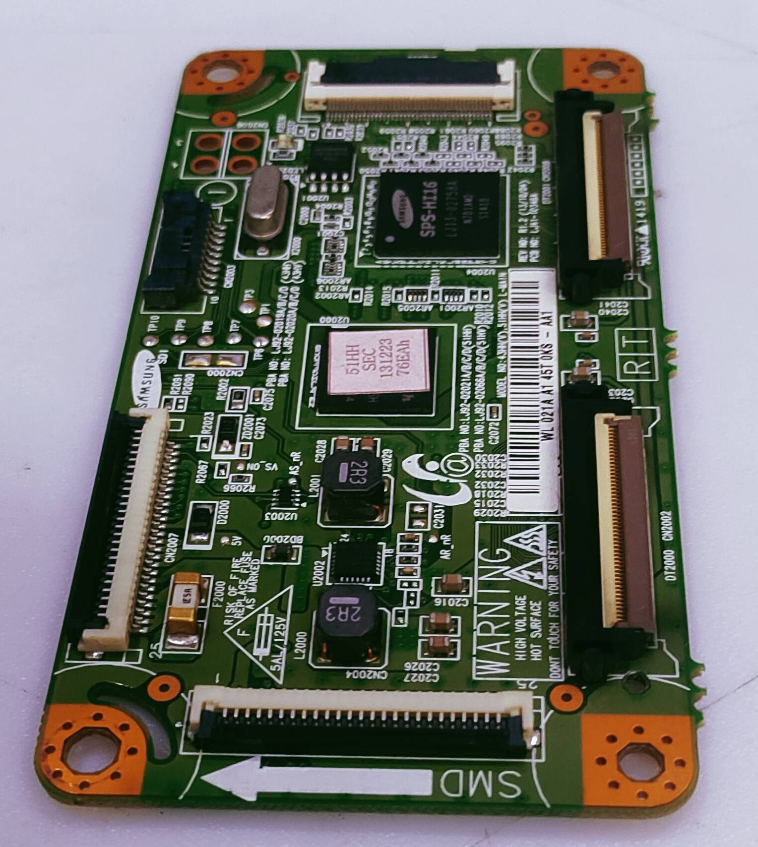 Samsung Plazma PAS1H4900AR Logic Barod Part No. WL 021A A1 45T OKS- AA1 image 6