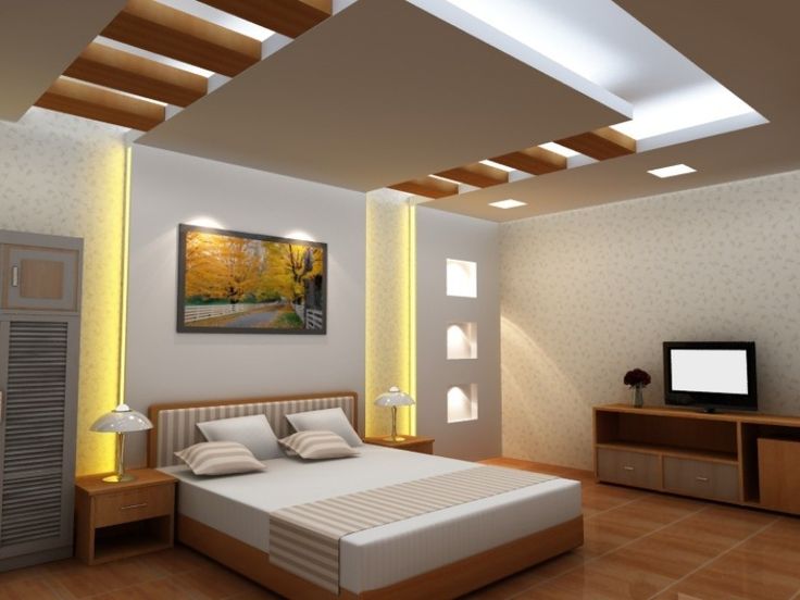 Elegant Gypsum Ceiling Designs for Bedrooms image 5