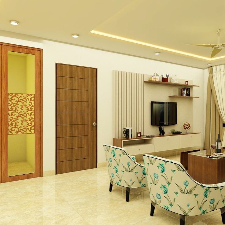 Stylish TV Unit Wall Panel Designs in Chennai image 2