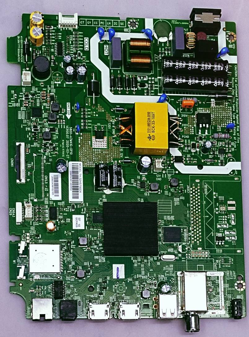 PANASONIC LED TV Android New Mother Board Model Number TH-32GS490DX #wb61 image 7