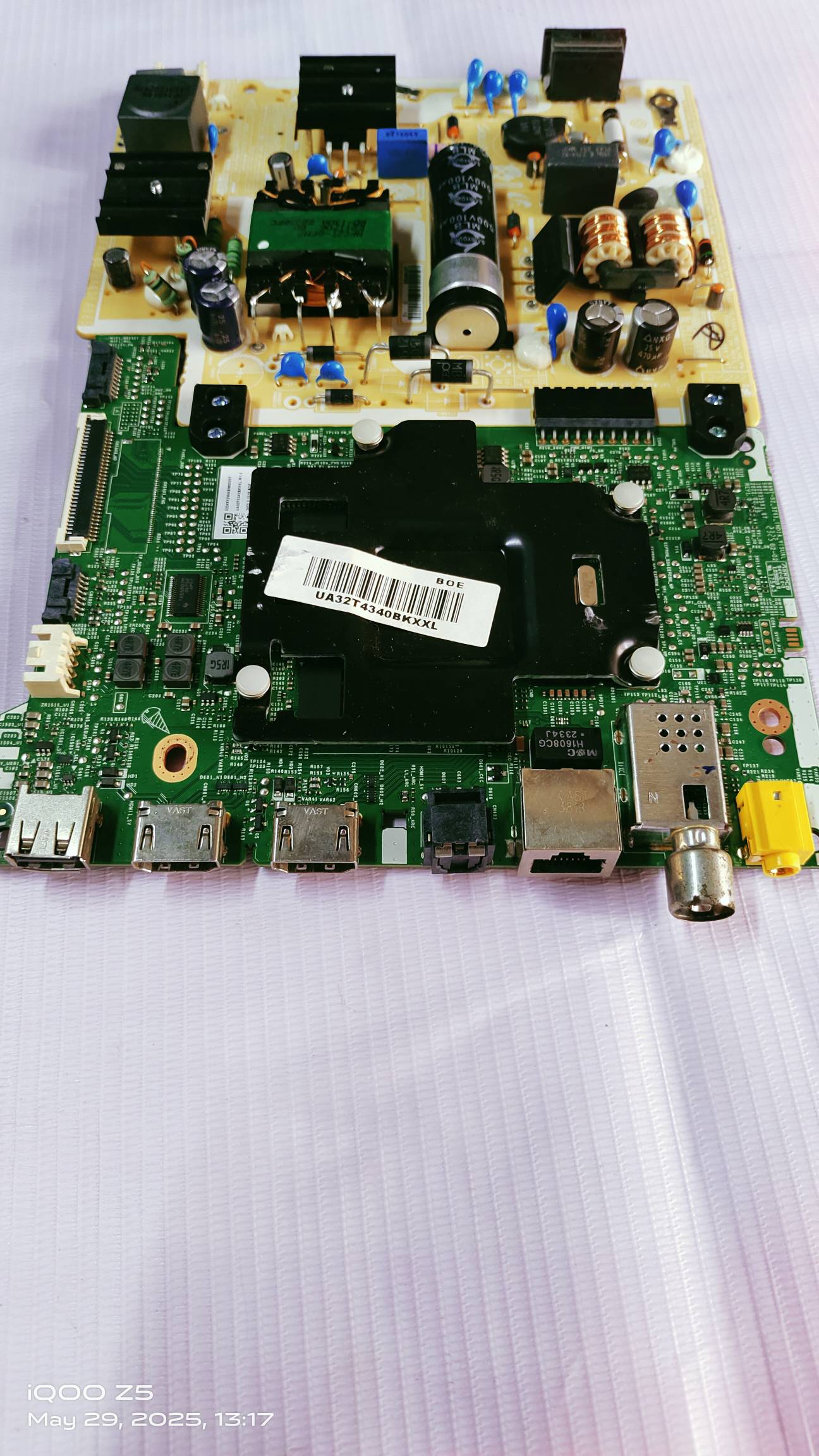 Samsung UA32T4310AKXXL , UA32T4340BKXXL ,UA32T4350BKXXL Android Main, Mother Board #WB03 image 5