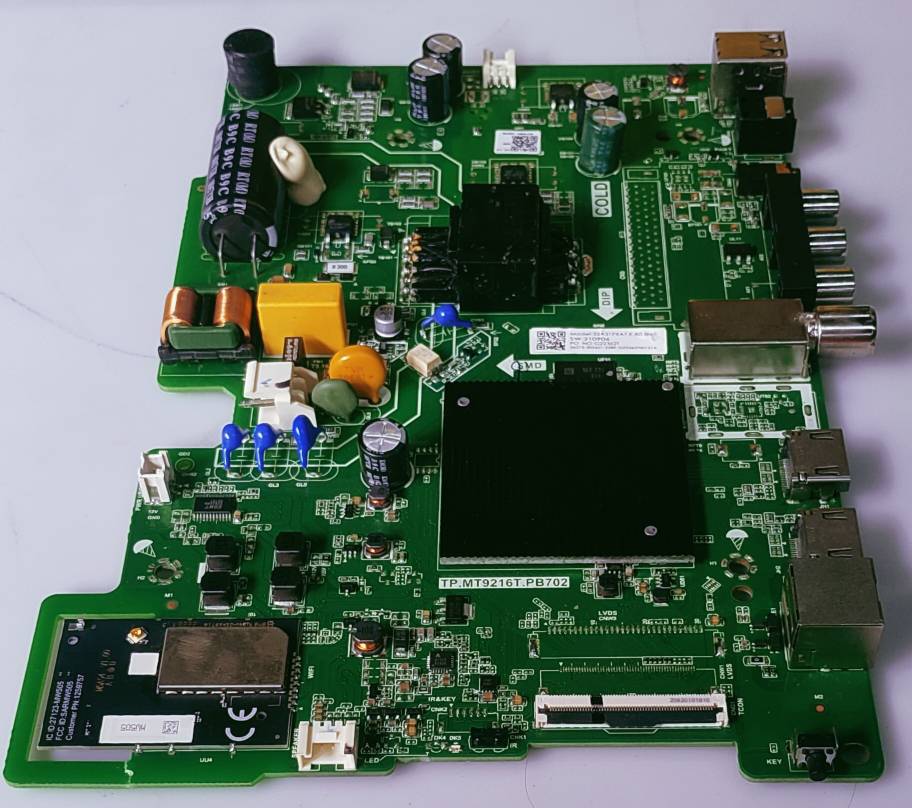 HISENSE 32A31FXAT LED TV ANDROID MOTHER BOARD PART NUMBER TP.MT9216T.PB702 image 6