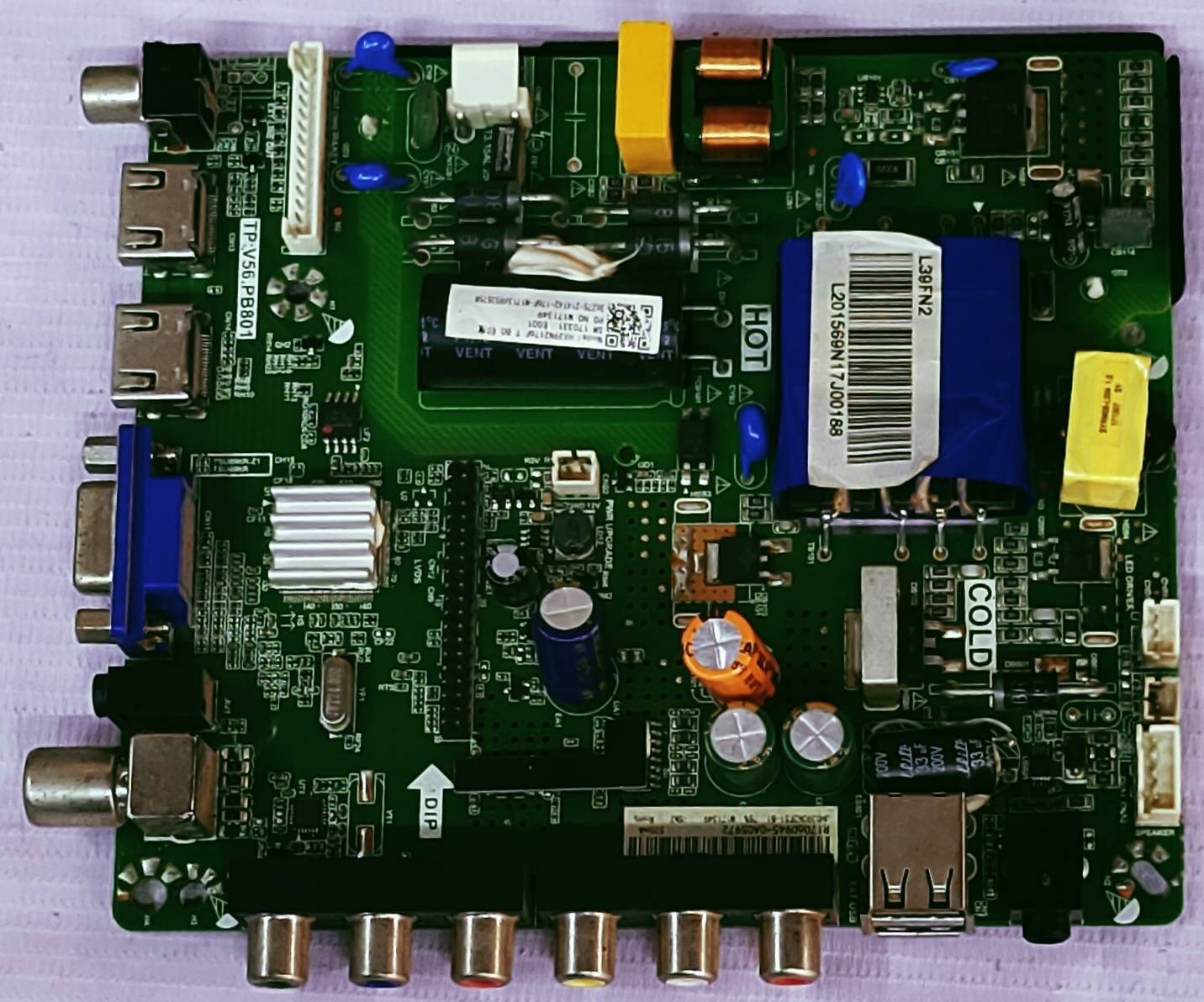 LLOYD L39FN2 Android Main Board, Mother Board, #wb22 image 5