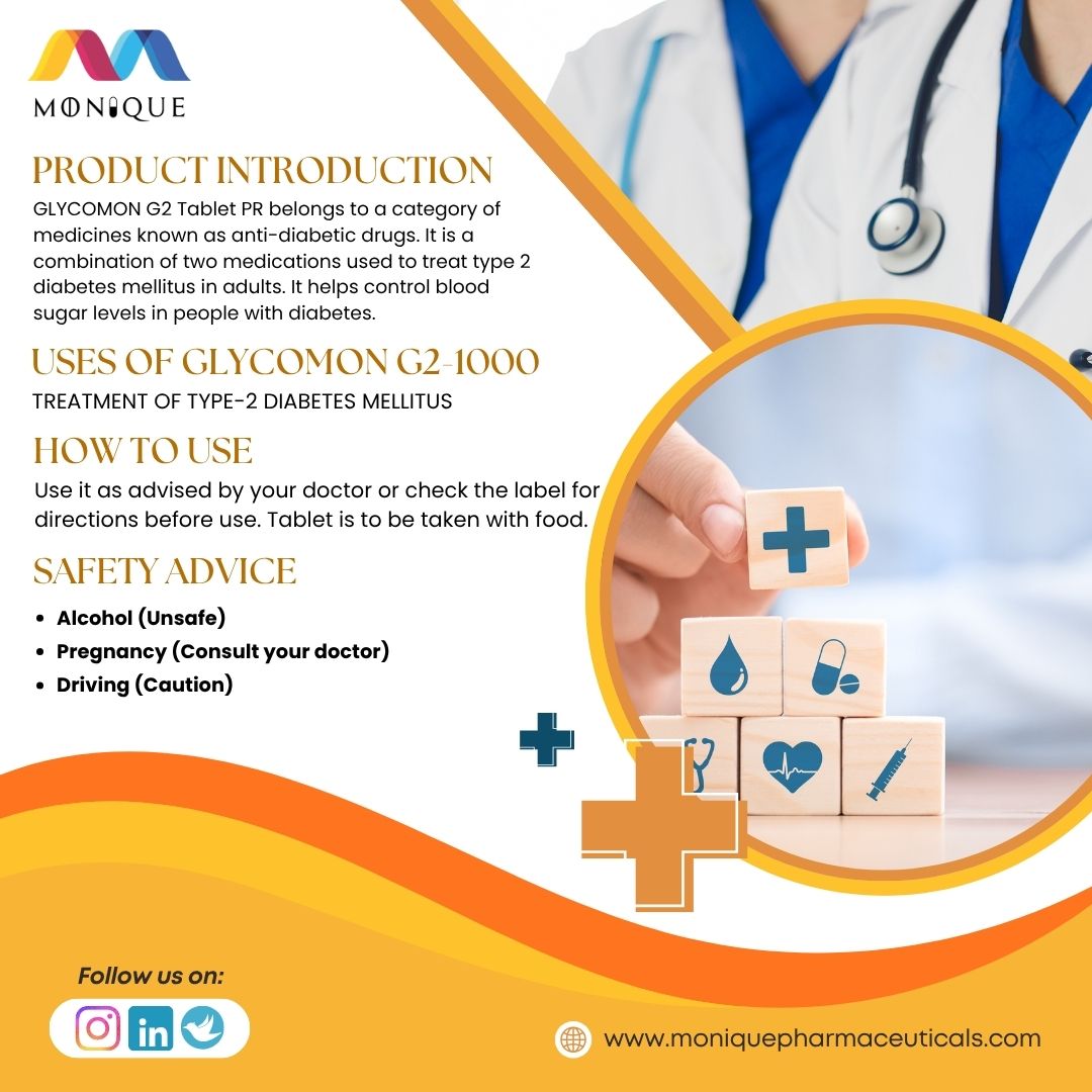 Metformin Hydrochloride Prolonged Release & Glimepiride Tablets IP image 3